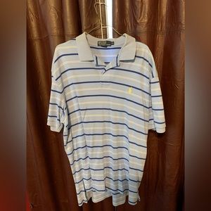Vintage polo by Ralph Loren Xl baby blue polo tee